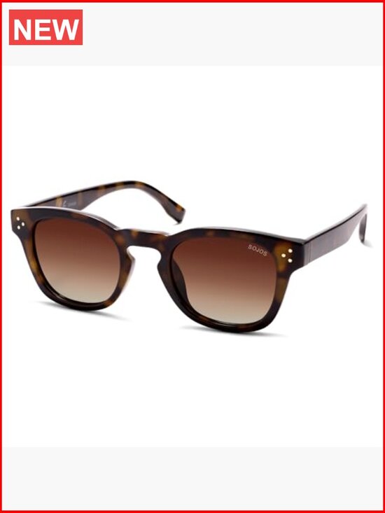 Retro Vintage Polarized Sunglasses Square Panto Style UV400 Shades SJ2662 main image 6